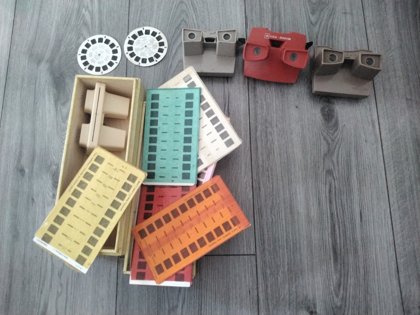 4 viewmasters inclusief kaarten, Ophalen of Verzenden