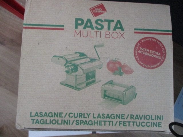 Pasta Multi Box 'Inno Cuisinnio' - 4 delig, Ophalen of Verzenden, Metaal, Pastamachine, Overige merken