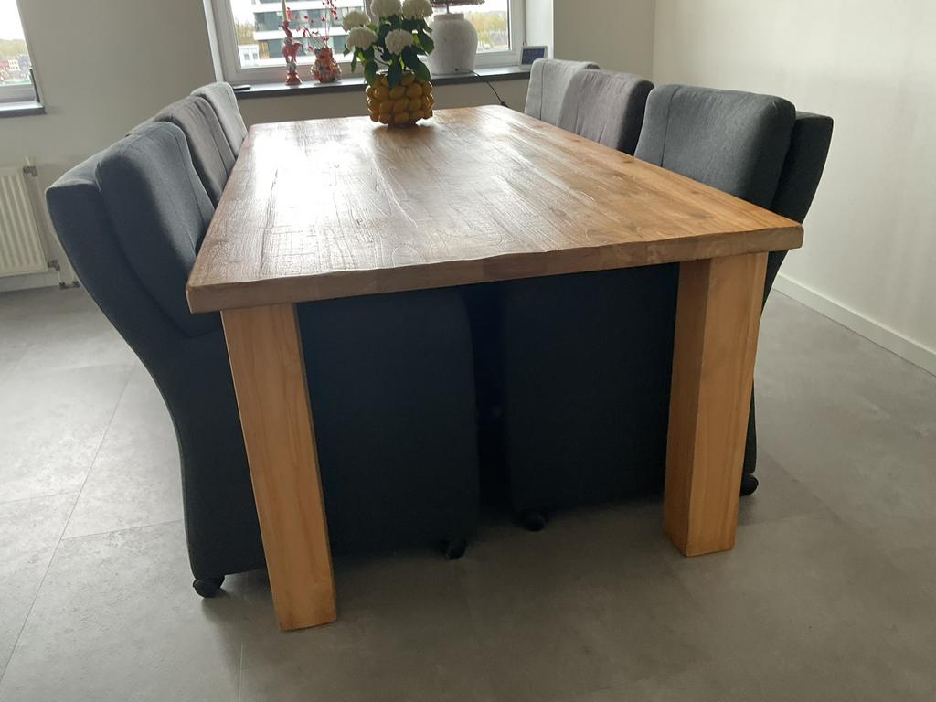 Houten tafel, Ophalen, Zo goed als nieuw