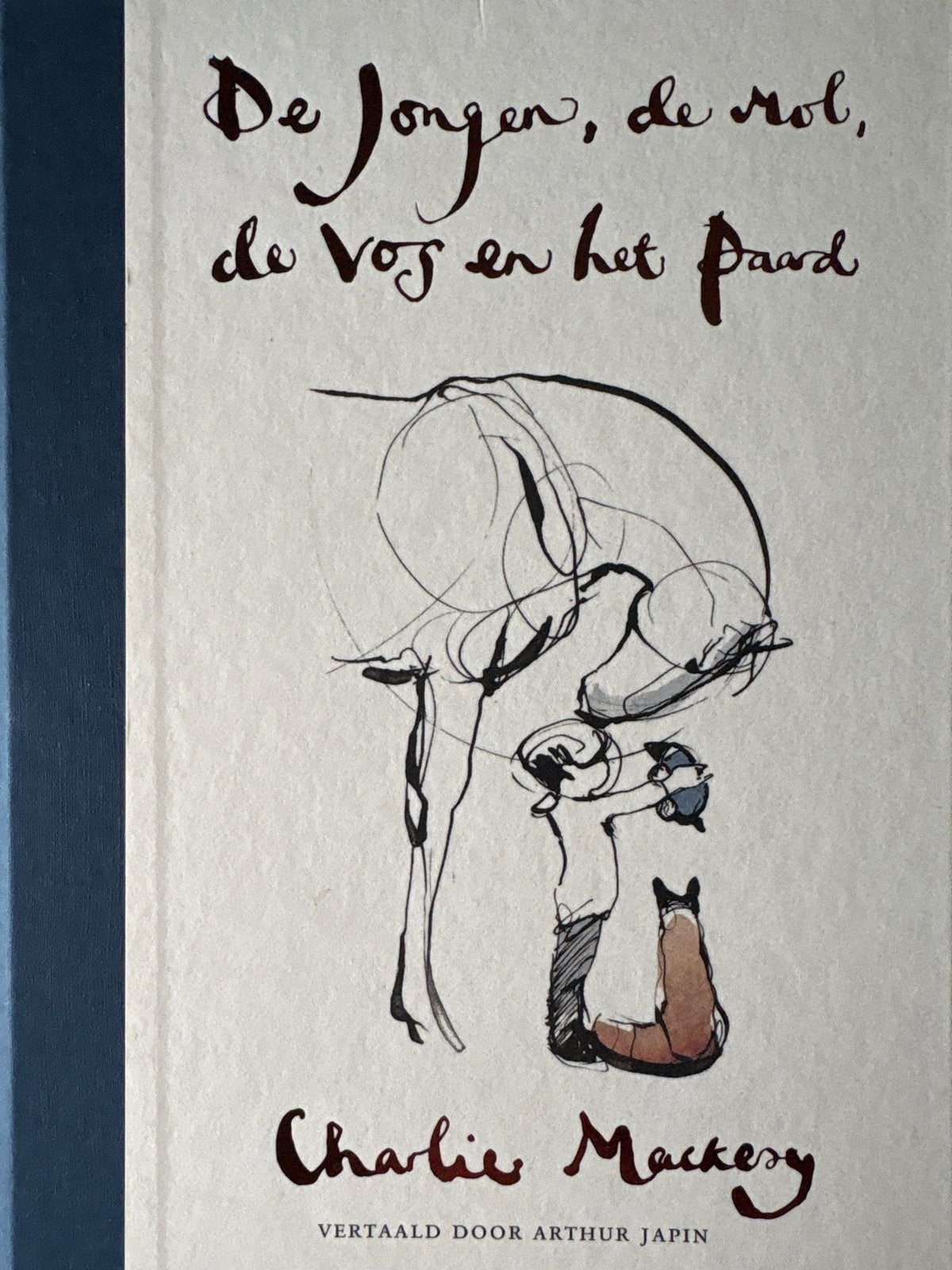 De Jongen, de Mol, de Vos en het Paard - Charlie Mackesy, Boeken, Ophalen of Verzenden, Zo goed als nieuw, Nederland