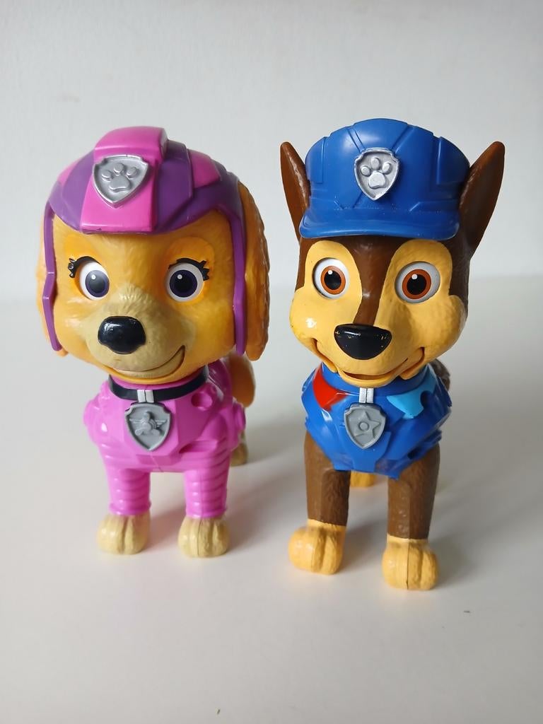 Paw patrol sky en chase honden, Ophalen