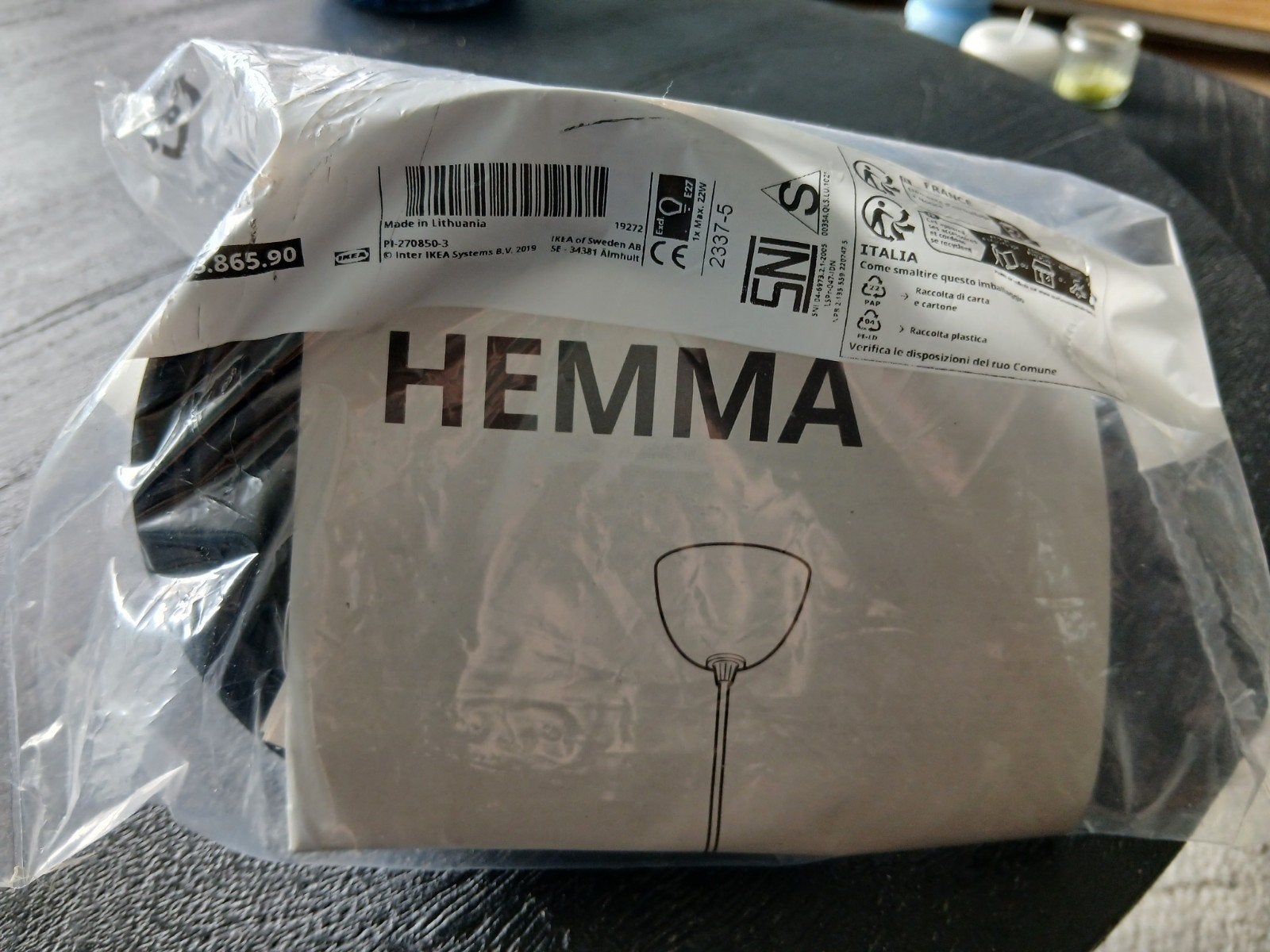 Ikea Hemma lamp pendel., Ophalen of Verzenden, Nieuw, Modern