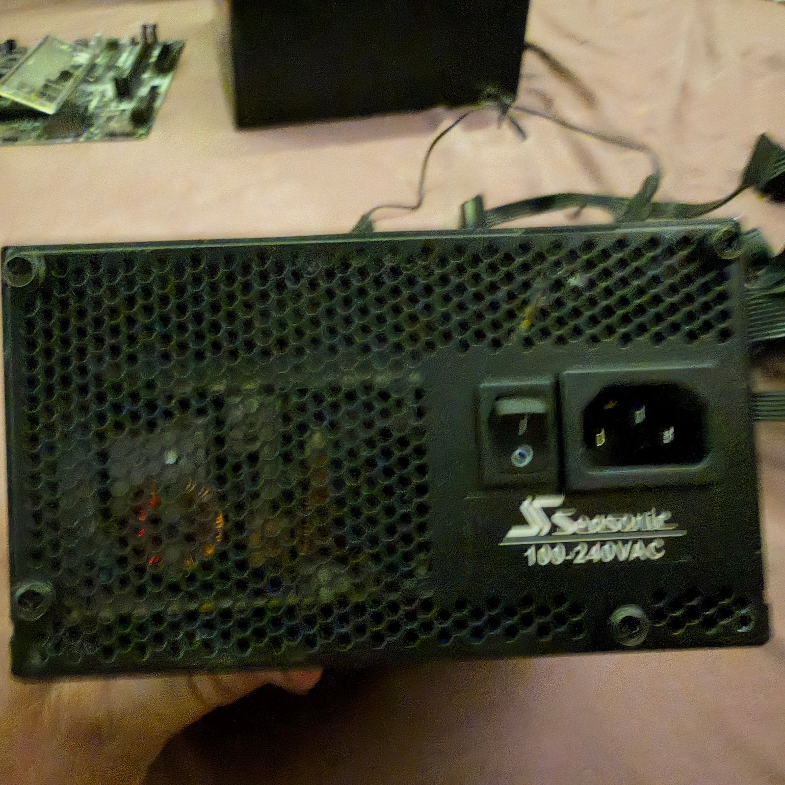 Seasonic SS-520GM 520W 80+ Bronze voeding, Computers en Software, Interne voedingen, Ophalen of Verzenden, Gebruikt
