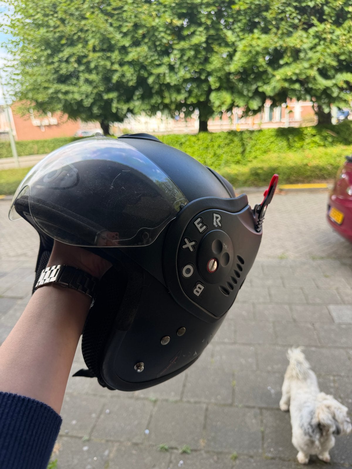 Boxer helm maat S, Overige typen, S, Tweedehands, Ophalen