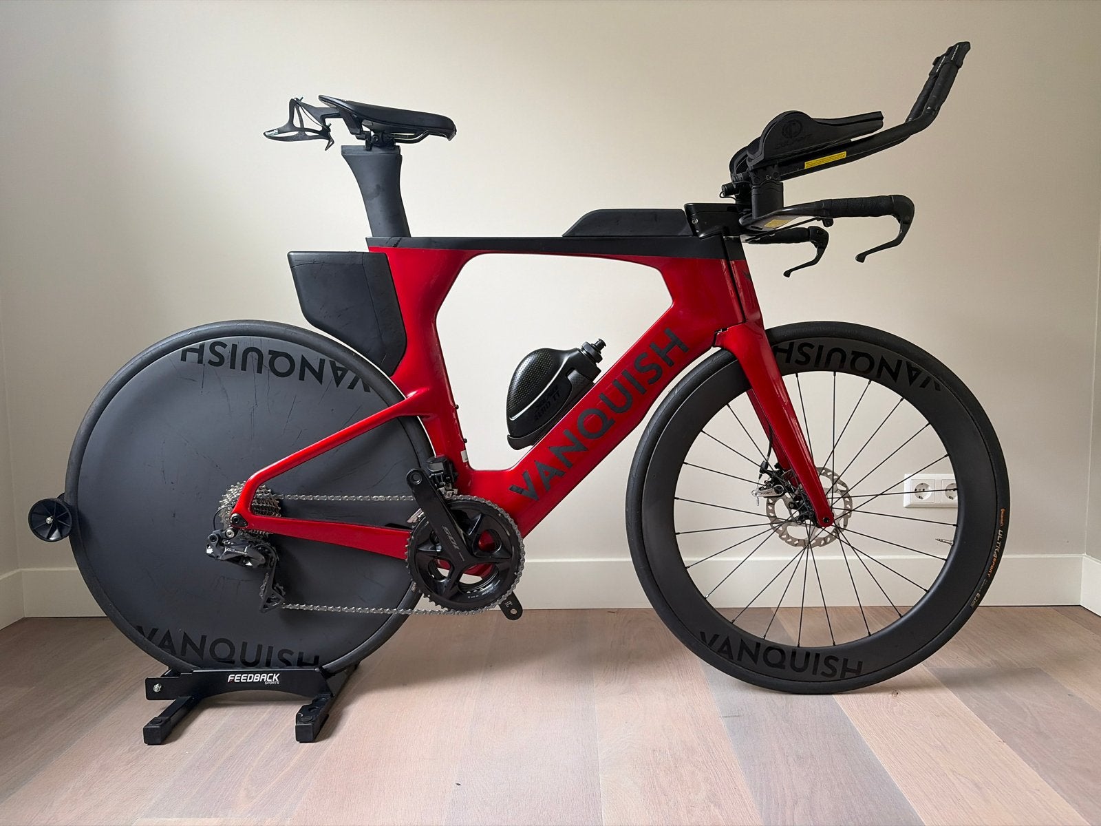 Vanquish tijdritfiets - Ultegra Di2 - Maat L, 28 inch, Carbon, Heren, Zo goed als nieuw