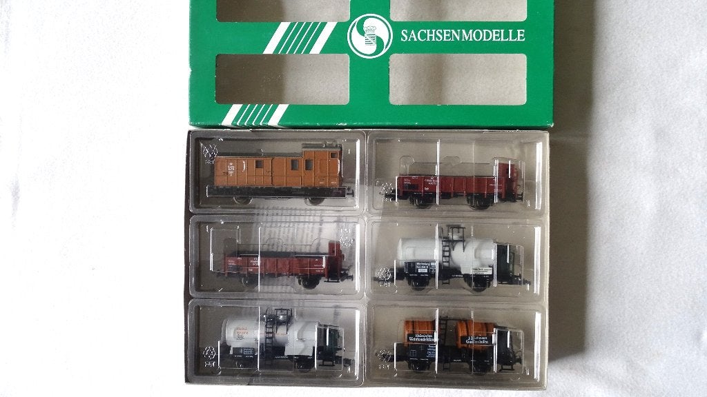 sachsen modelle ho, Overige merken, Gelijkstroom, Wagon, Ophalen of Verzenden