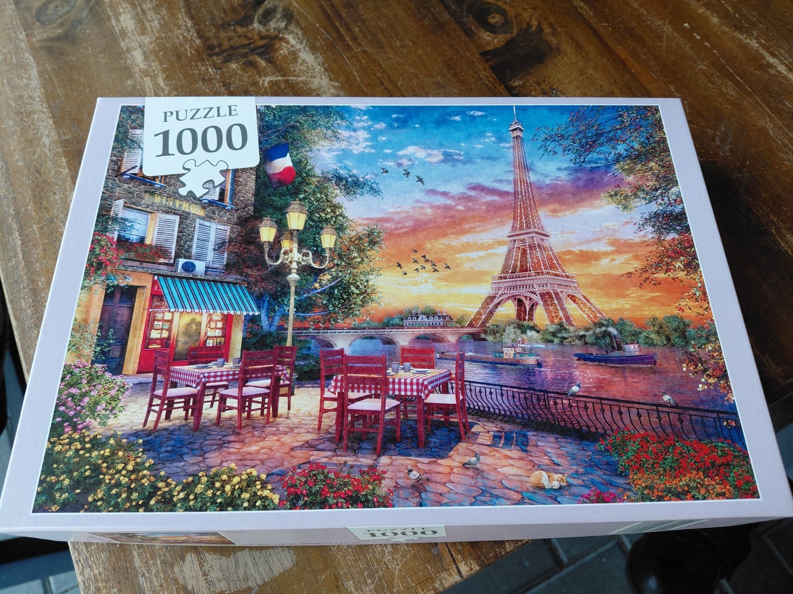 Puzzel 1000 stukjes Parijs, Ophalen of Verzenden, 500 t/m 1500 stukjes, Zo goed als nieuw, Legpuzzel