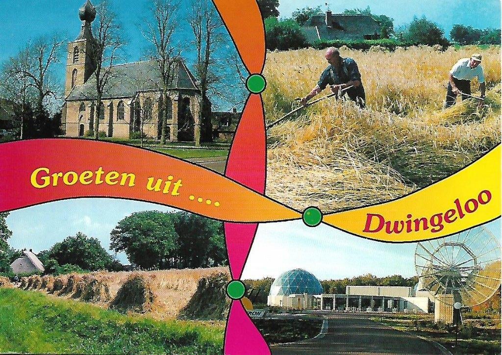 Dwingeloo- -4-luik., Verzenden, 1980 tot heden, Gelopen, Drenthe