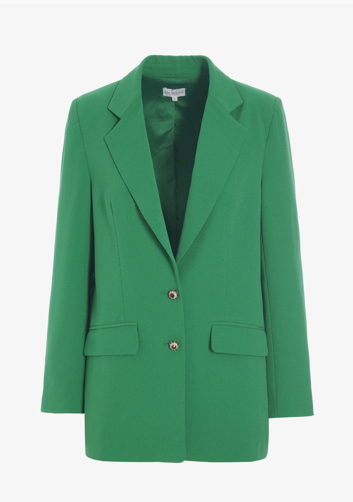 Dae Kudibal Cindy Blazer Groen Maat L, Maat 38/40 (M), Ophalen of Verzenden, Zo goed als nieuw, Jasje
