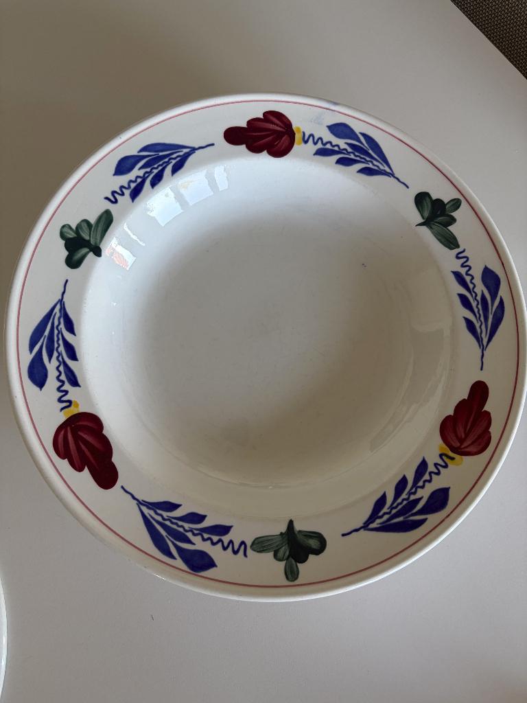 Boerenbont borden, Ophalen, Zo goed als nieuw, Bord(en), Boerenbont