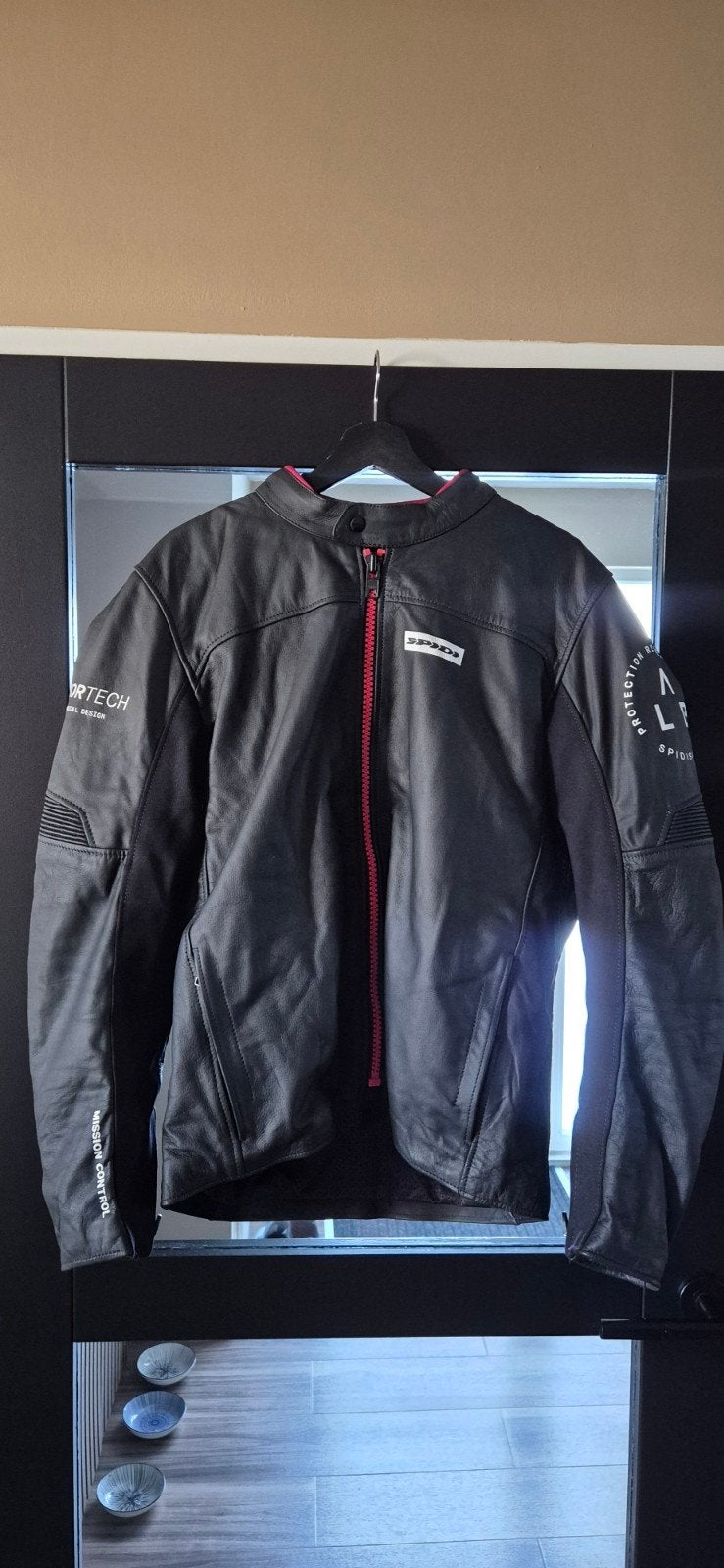 Spidi leren motorjas maat 52, Motoren, Kleding | Motorkleding, Heren, Jas | leer, Nieuw zonder kaartje, Spidi on track