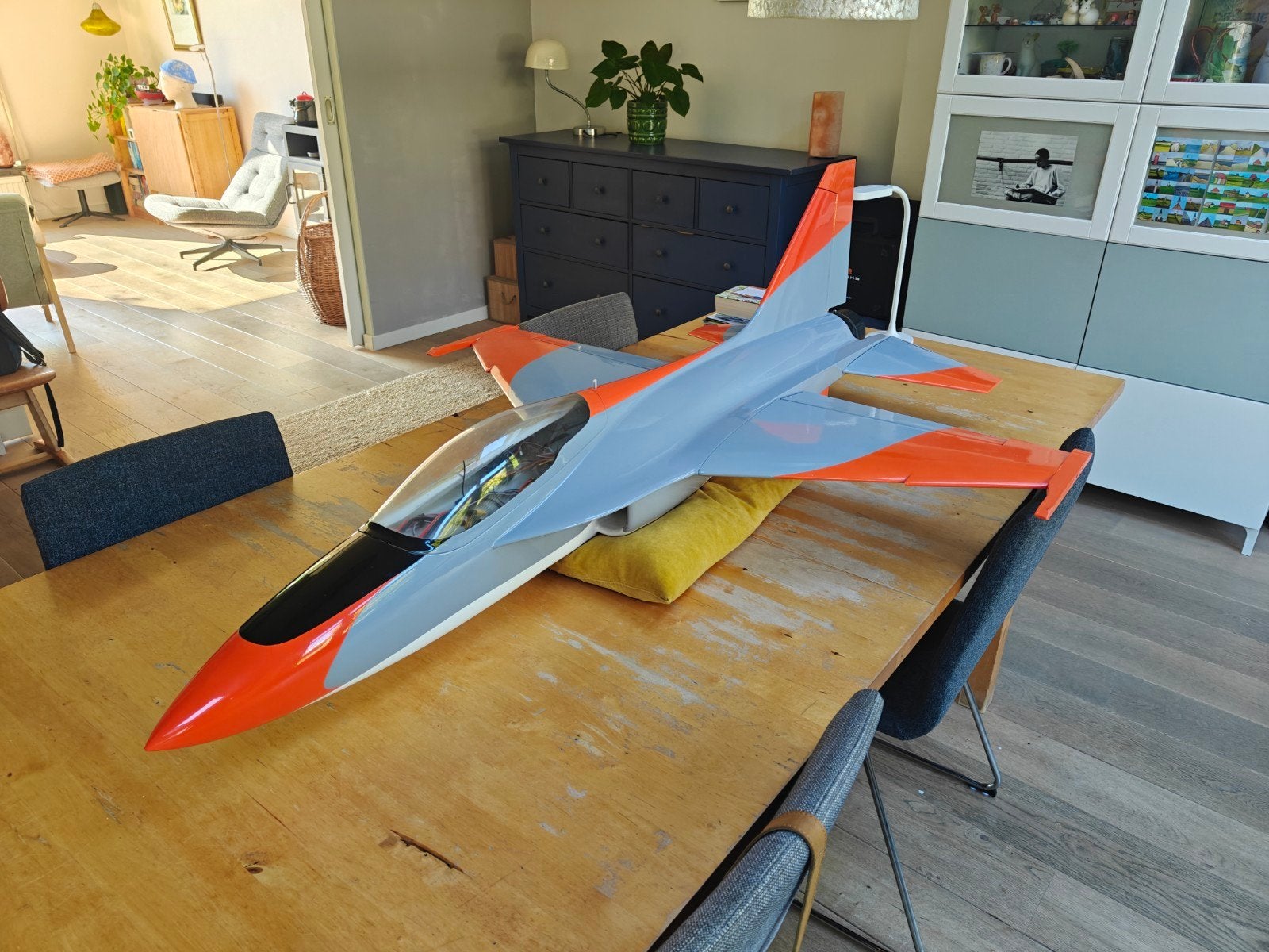 Flex jet pro 90mm edf jet met trust vector, Hobby en Vrije tijd, Modelbouw | Radiografisch | Vliegtuigen, Ophalen