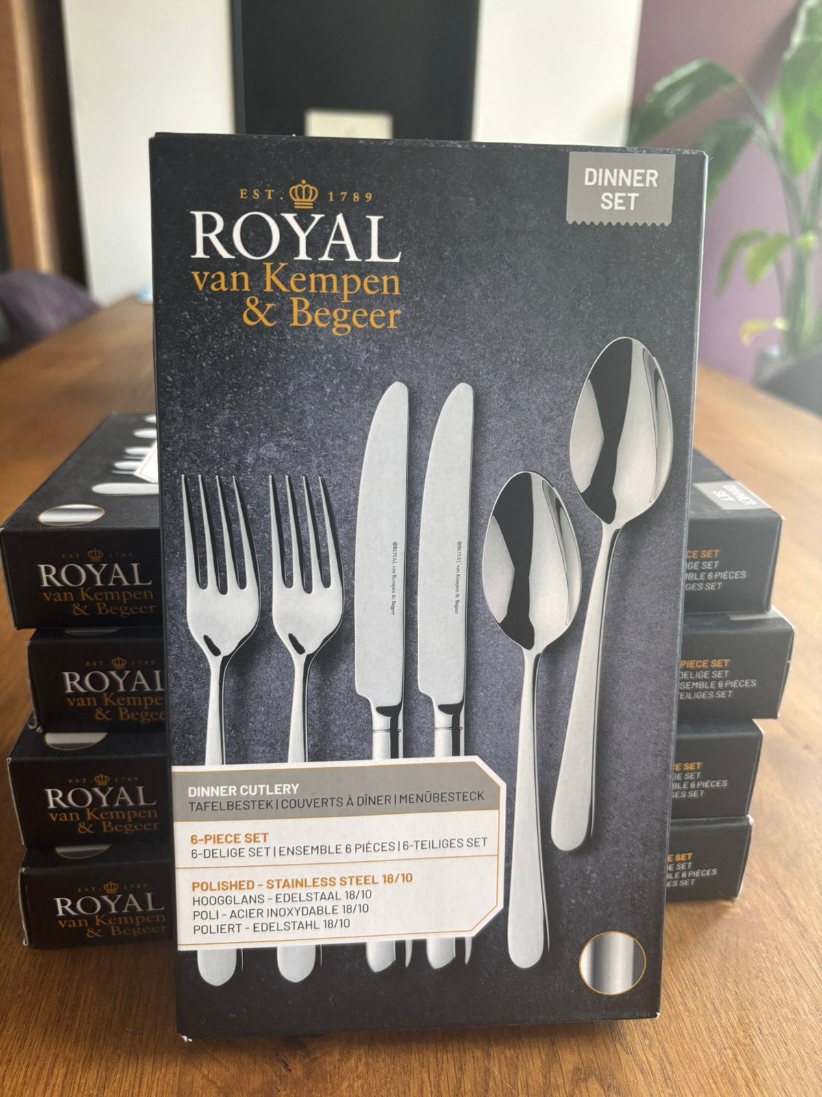 ROYAL van Kempen & Begeer - dinerset - 5 sets, Ophalen, Nieuw, Rvs of Chroom