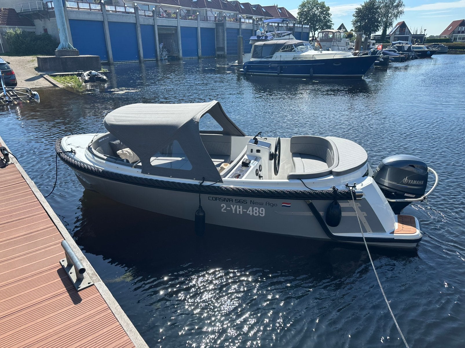 Corsiva 565 New Age met 60pk Yamaha 2024, Tender, Zo goed als nieuw, Corsiva, Ophalen