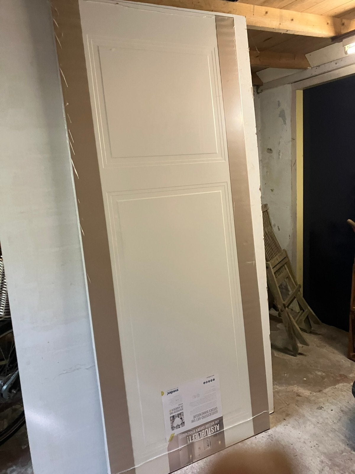 Svedex paneeldeur 201,5 x 83, Ophalen, 80 tot 100 cm, Binnendeur, Zo goed als nieuw