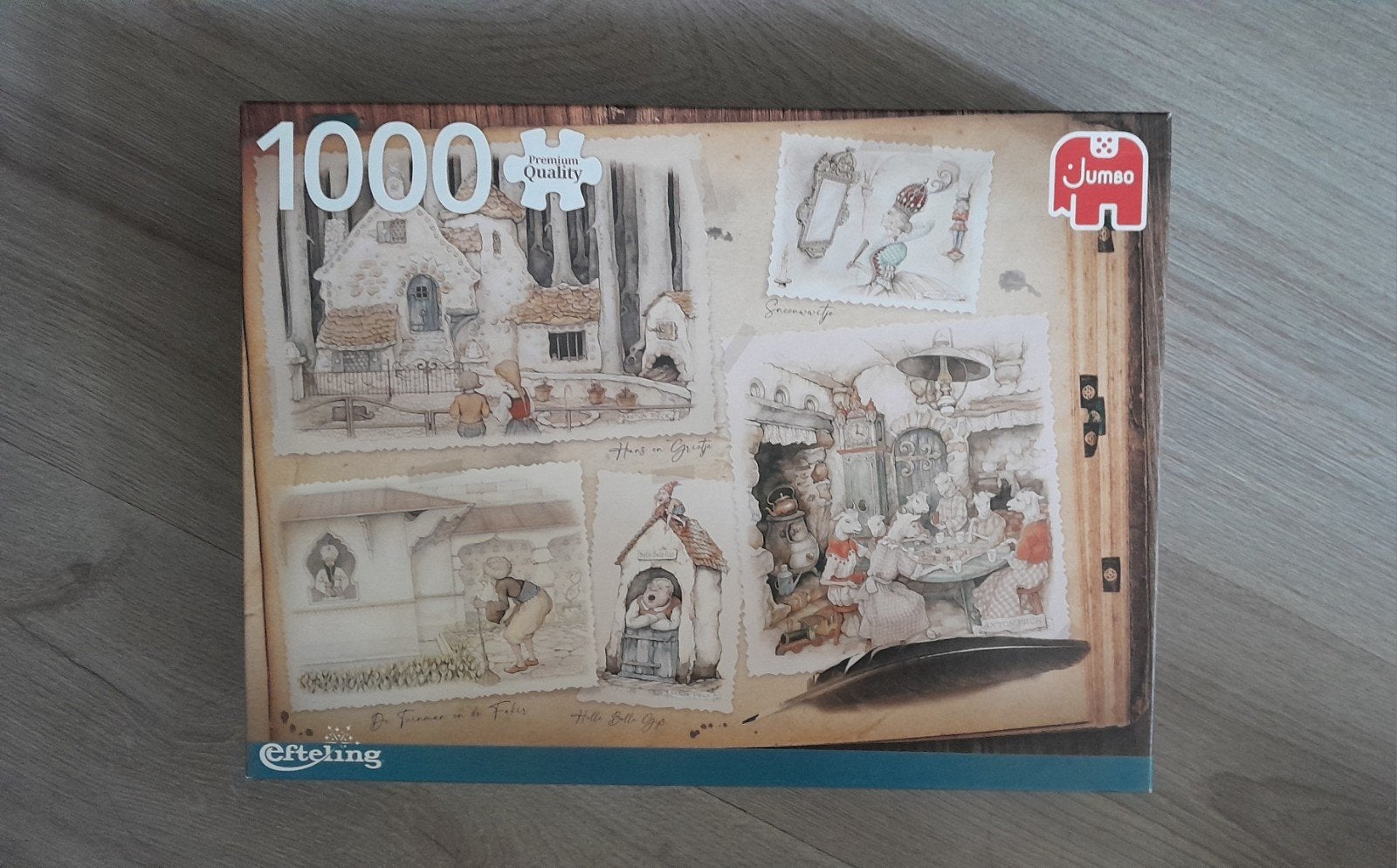 Puzzel Efteling, Verzamelen, Ophalen of Verzenden, Zo goed als nieuw, Overige typen