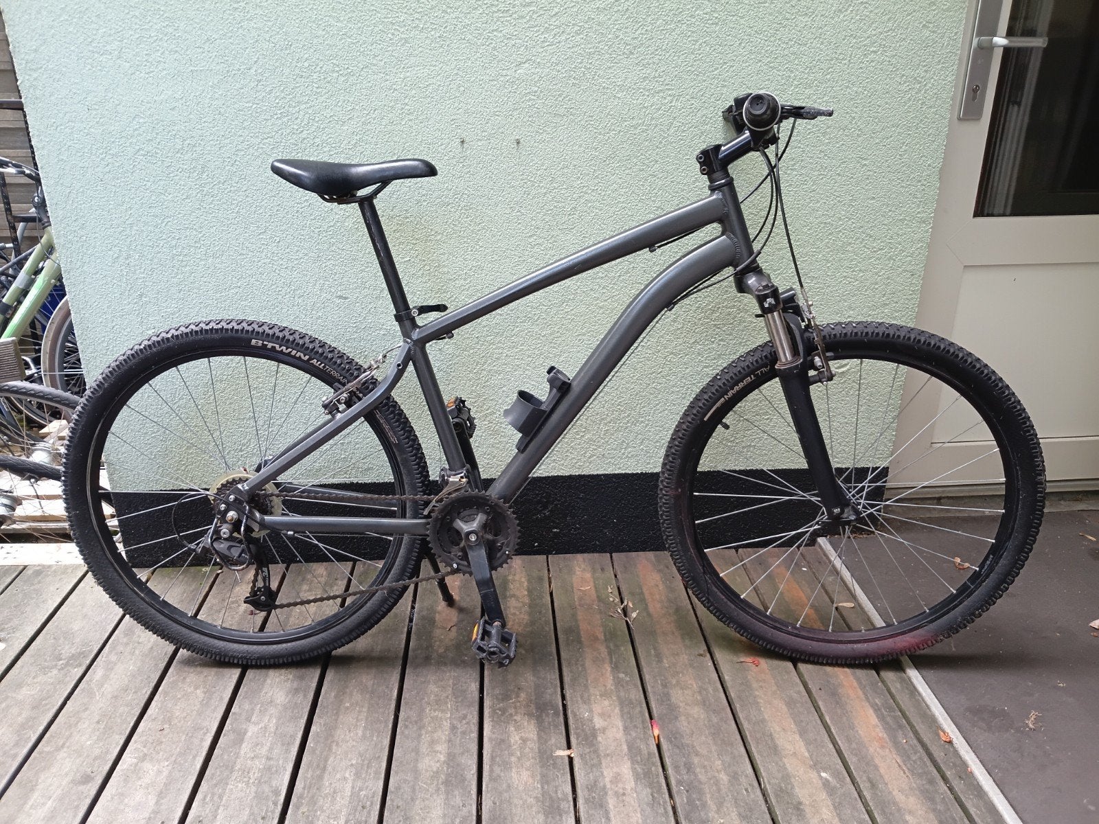 Vette Hardtail Fiets 21 Versnelling Mountainbike Grijs 27,5", Fietsen en Brommers, Overige merken, Hardtail, Velgrem, Ophalen of Verzenden
