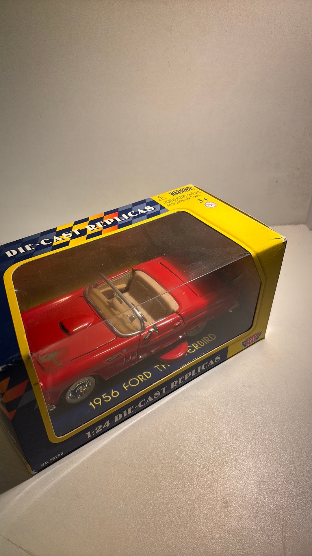 Ford thunderbrid 1956 motermax 1.24, Overige merken, Ophalen of Verzenden, A, A