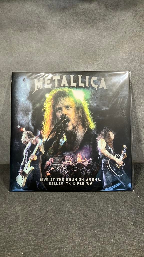 Metallica— Live At The Reunion Arena ,Dallas Tx 5 Feb ‘89, Cd's en Dvd's, Ophalen of Verzenden, 12 inch, Nieuw in verpakking, Inclusief binnenhoes