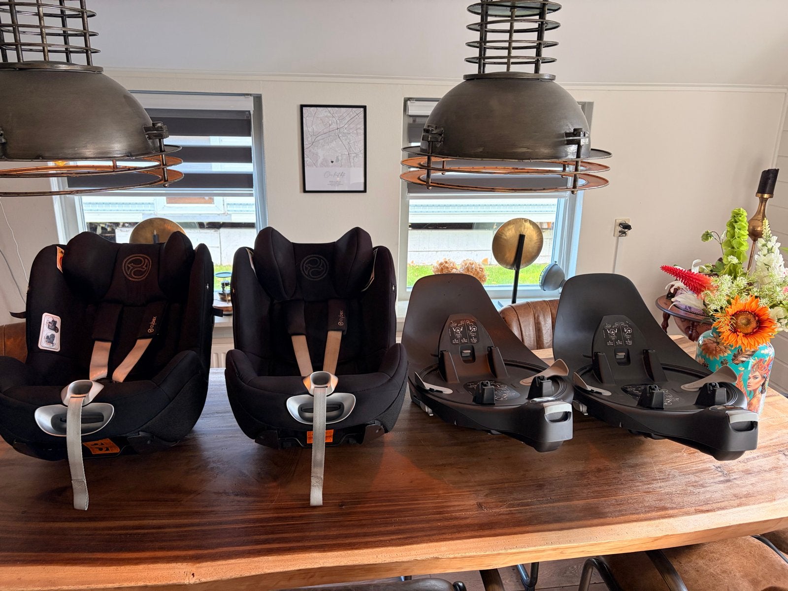 2x Cybex Sirona Z i-Size autostoel met Base Z2, Kinderen en Baby's, Ophalen, Verstelbare rugleuning, 0 t/m 18 kg, Zo goed als nieuw