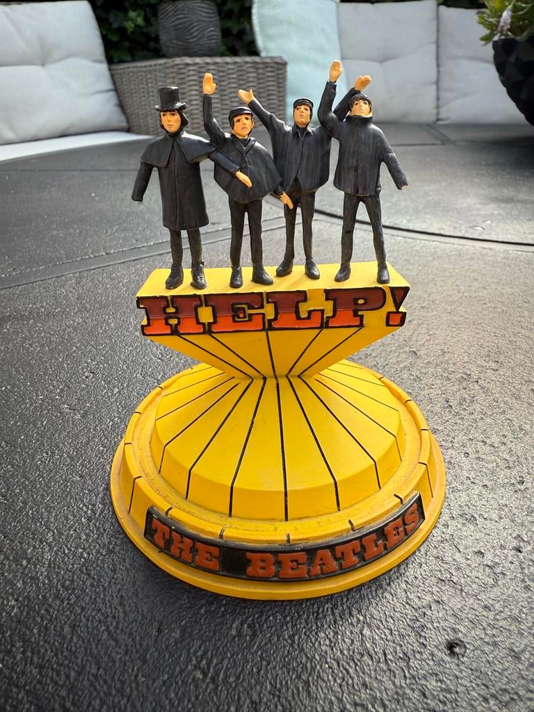 The Franklin Mint Beatles Help Stolpje Limited Edition, Verzamelen, Ophalen of Verzenden, Zo goed als nieuw, Pop, Beeldje of Miniatuur