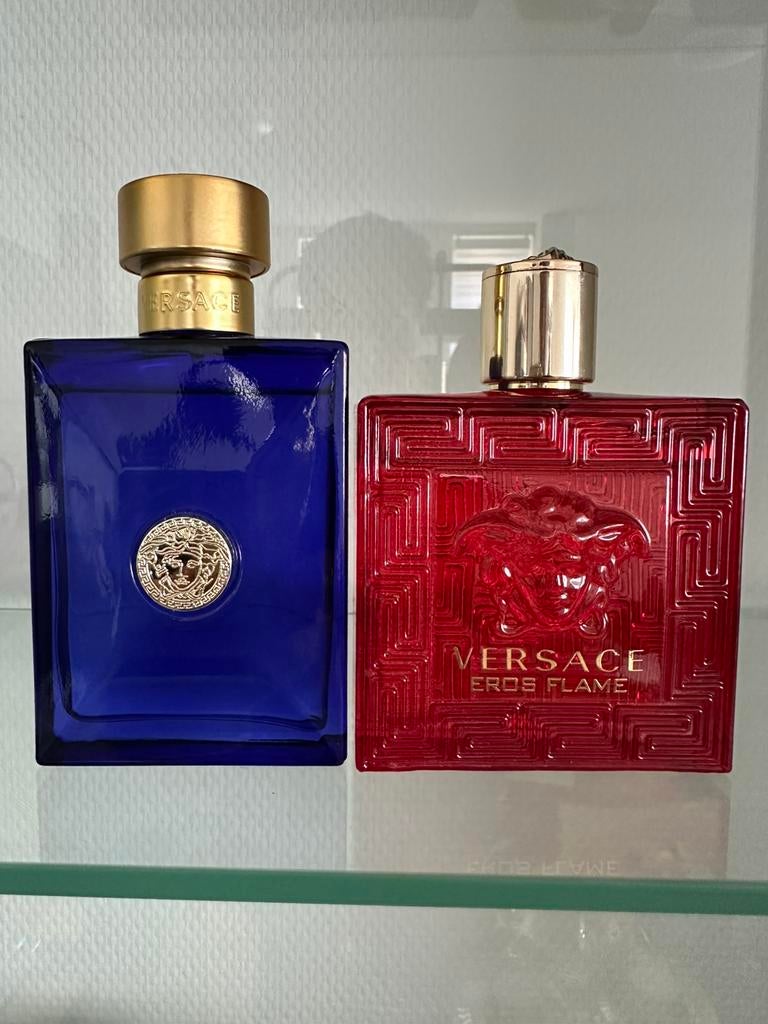 Versace Dylan Blue en Eros Flame, Ophalen of Verzenden, Zo goed als nieuw