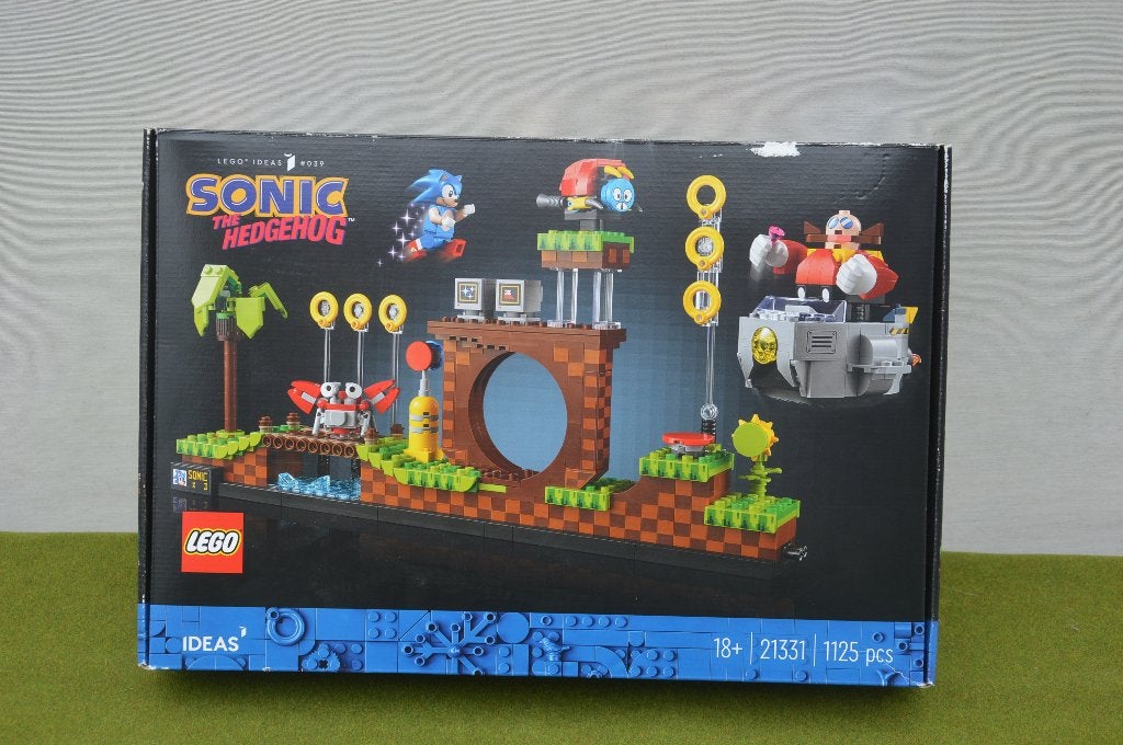 LEGO Ideas 21331 - Sonic the Hedgehog – Green Hill Zone, Lego, Ophalen of Verzenden, Ideas, Zo goed als nieuw