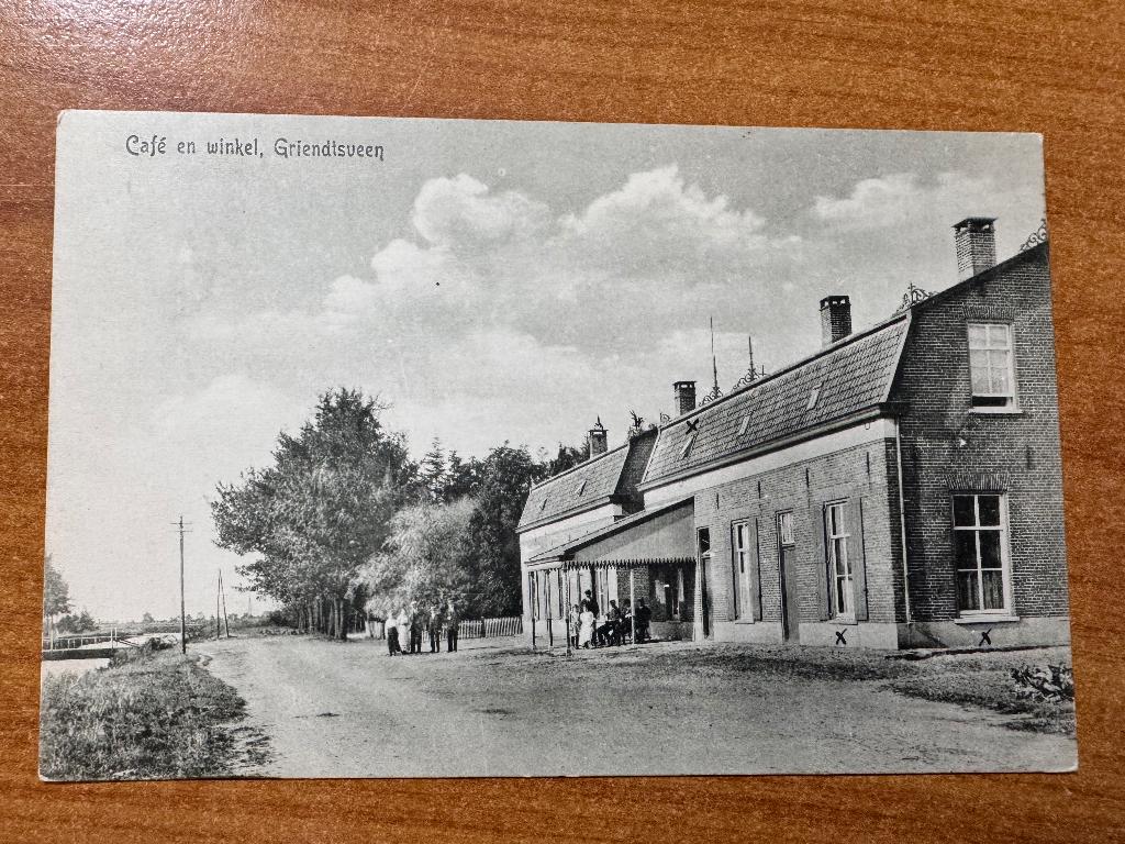 Cafe en winkel Griendtsveen bij Horst aan de Maas, Verzamelen, Verzenden, Voor 1920, Gelopen, Limburg
