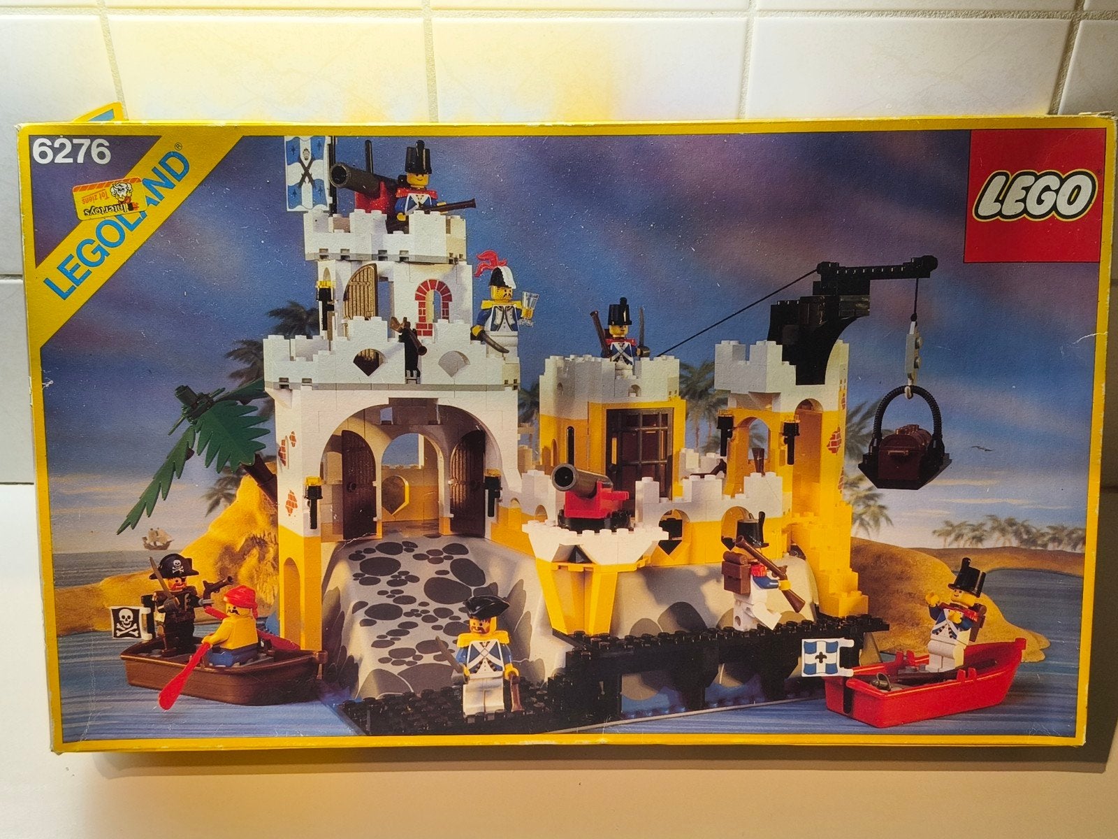 Lego 6276 Eldorado Fortress compleet met doos, Gebruikt, Lego, Pirates, Ophalen of Verzenden