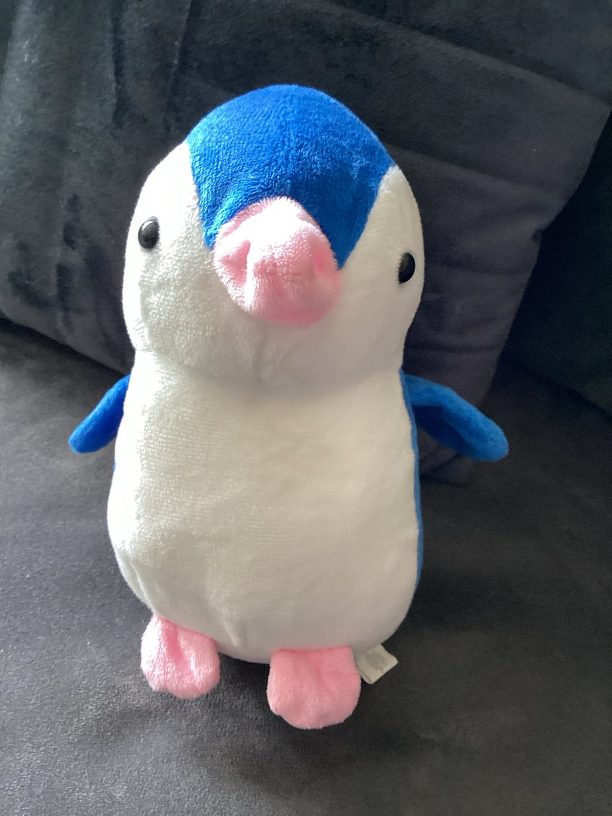 Schattige blauw-witte pinguïn knuffel, Ophalen, Pinguïn, Overige merken, Overige karakters