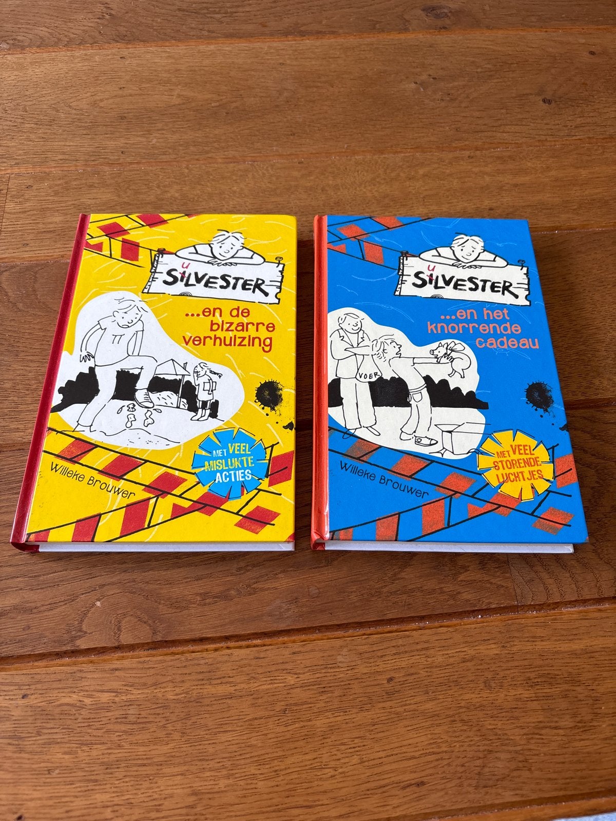 Silvester boeken: De bizarre verhuizing & Het knorrende cade, Ophalen of Verzenden, Zo goed als nieuw, Fictie