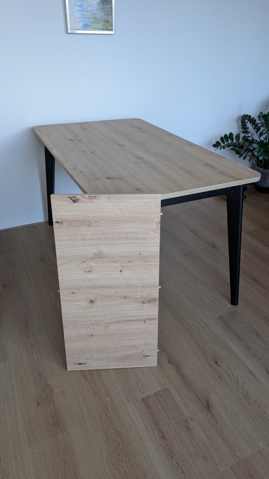 Eettafel 140x80 cm (uit te breiden naar 180 cm), Huis en Inrichting, Tafels | Eettafels, Ophalen, Gebruikt, 100 tot 150 cm, 50 tot 100 cm