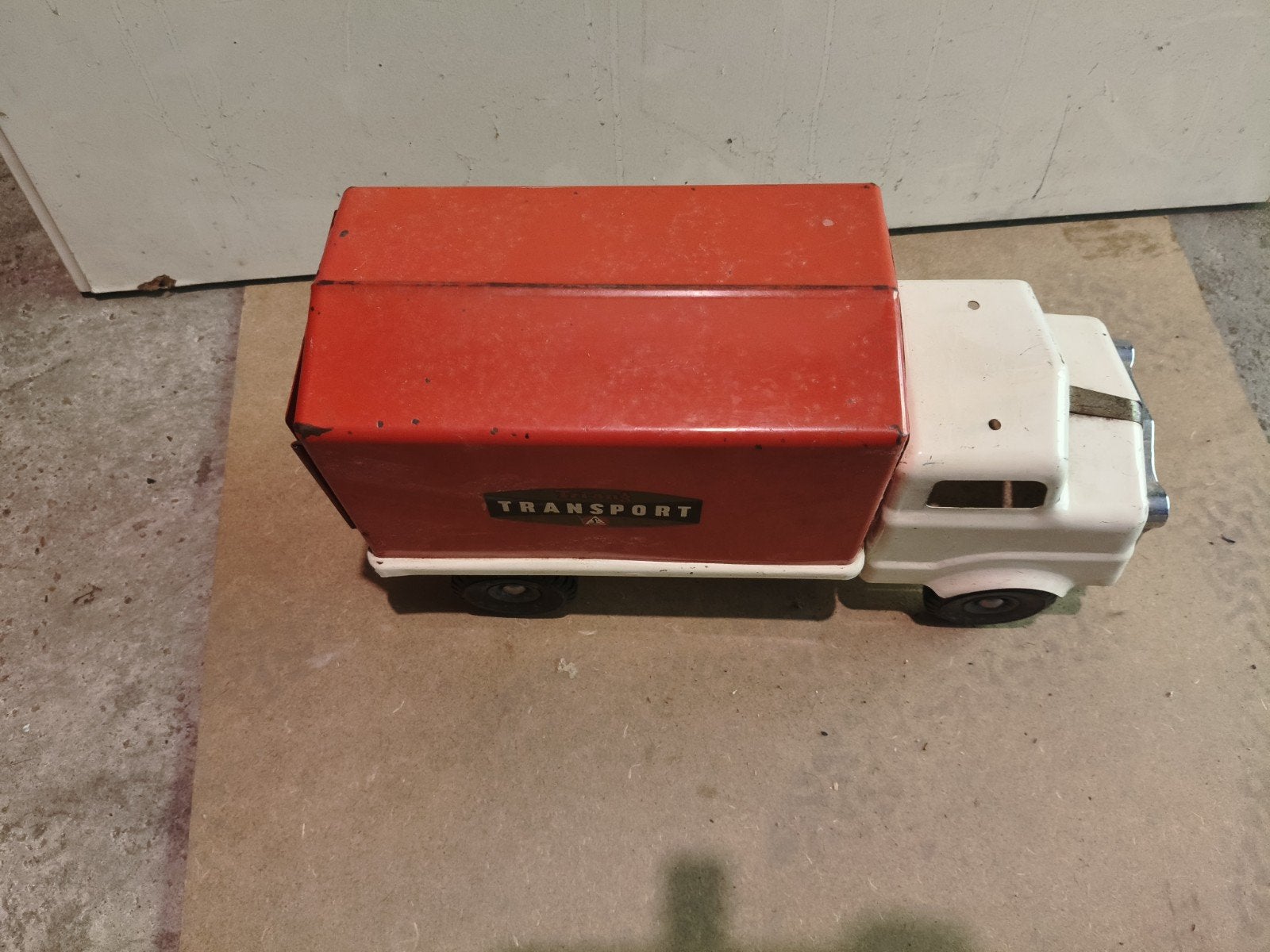 Vintage Tri-ang Transport vrachtwagen (Jaren '50/'60), Ophalen, Gebruikt