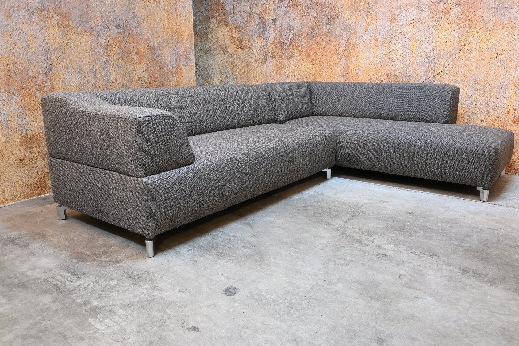 NIEUW beklede Leolux Faya Lobi design hoekbank De Ploeg stof, 250 tot 300 cm, Leolux, Leolux, Hoekbank