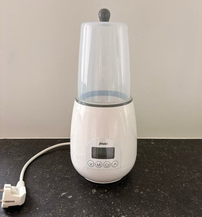 Alecto BW-700 flessenwarmer, Ophalen of Verzenden, Zo goed als nieuw, Flessen- of potjesverwarmer, Alecto