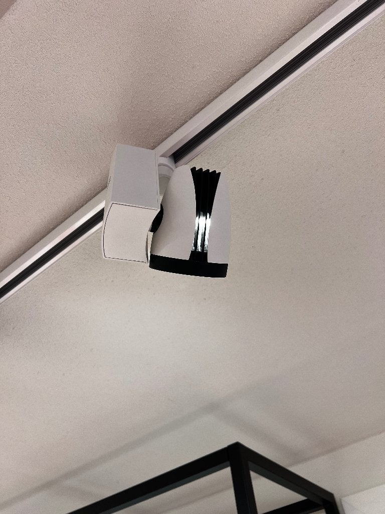 Winkel verlichting 3-Fase railspots, Huis en Inrichting, Lampen | Spots, Ophalen, Kunststof, Gebruikt, LED