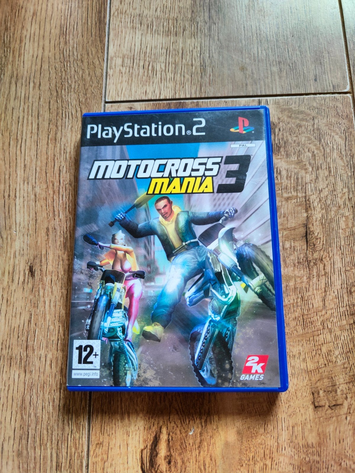 PS2 spel - Motorcross Mania 3, 1 speler, Racen en Vliegen, Ophalen of Verzenden, Zo goed als nieuw