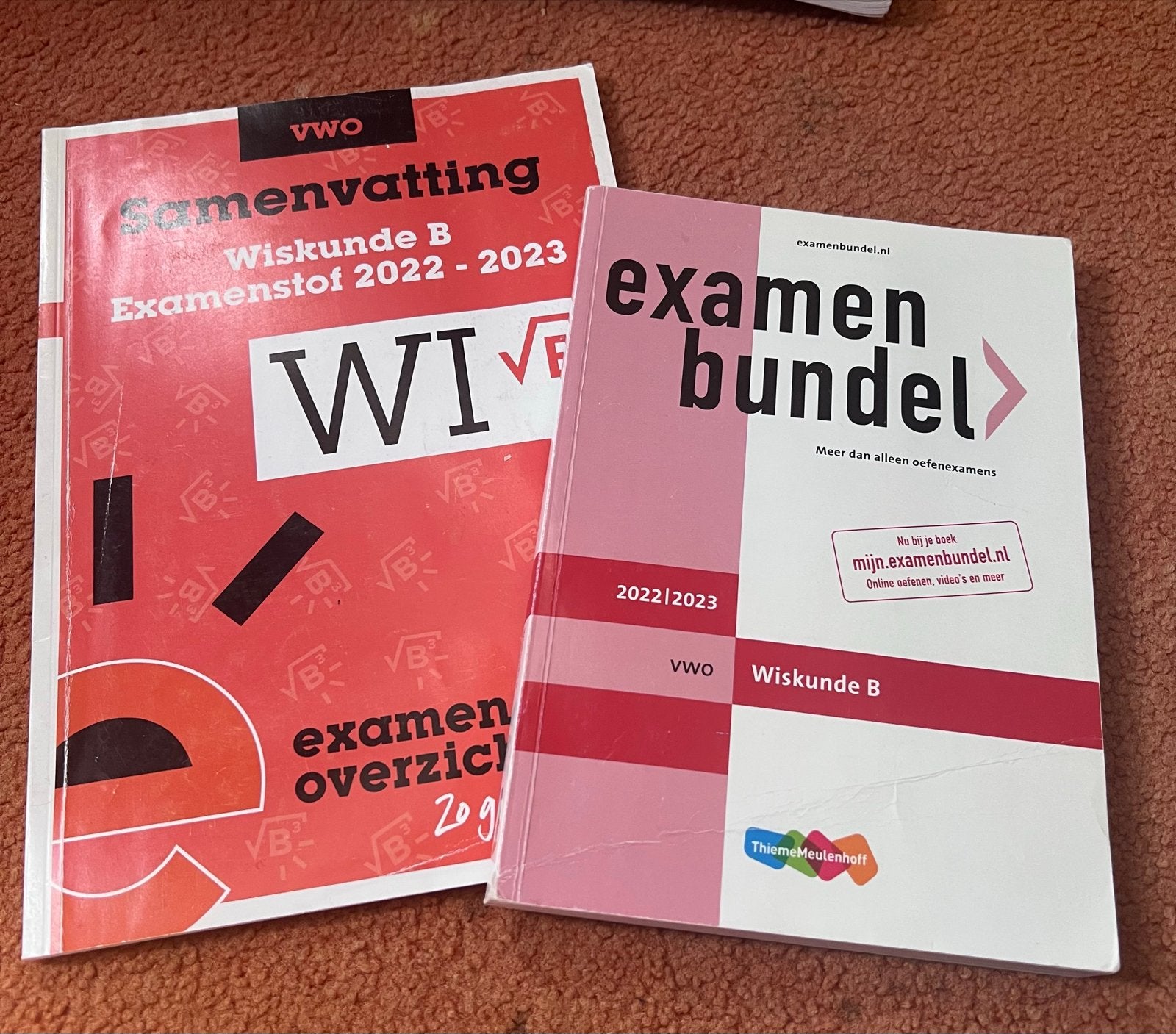 Examenbundel & Samenvatting Wiskunde B VWO 2022-2023, Boeken, Schoolboeken, Ophalen of Verzenden, Zo goed als nieuw, VWO, Wiskunde B