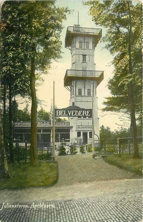 300-464-031 Apeldoorn Julianatoren, Ophalen of Verzenden, Voor 1920, Gelderland