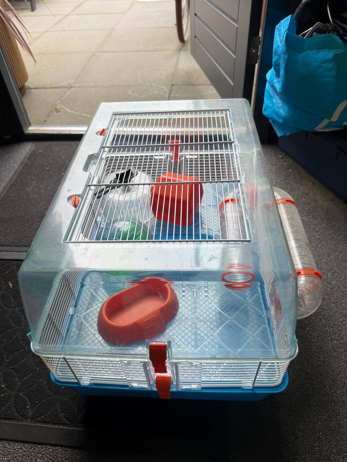 Hamsterkooi met alle benodigdheden, Dieren en Toebehoren, Ophalen of Verzenden, Zo goed als nieuw