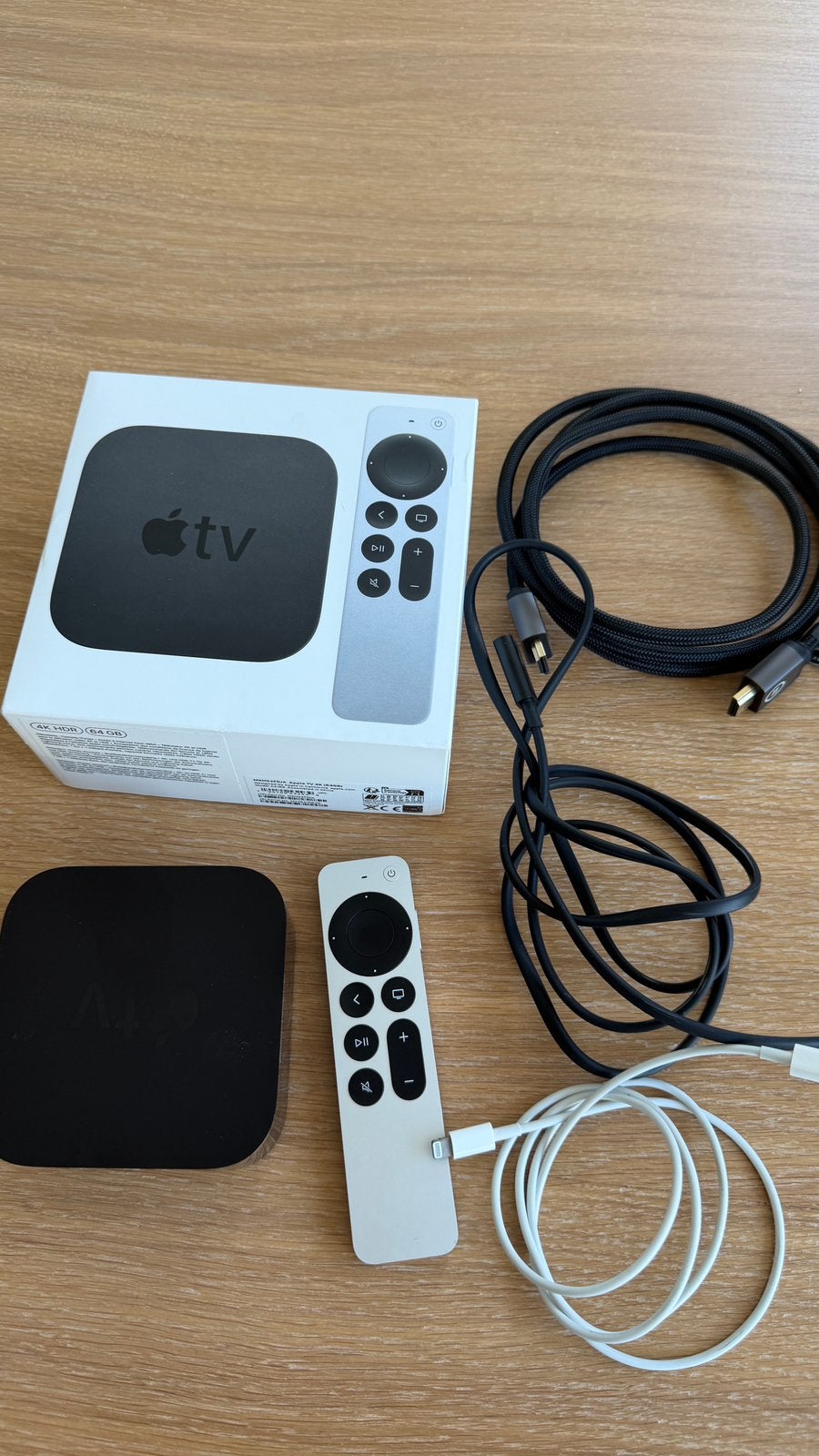 Apple TV 4K HDR 64GB, Ophalen of Verzenden, Zo goed als nieuw, HDMI, Minder dan 500 GB