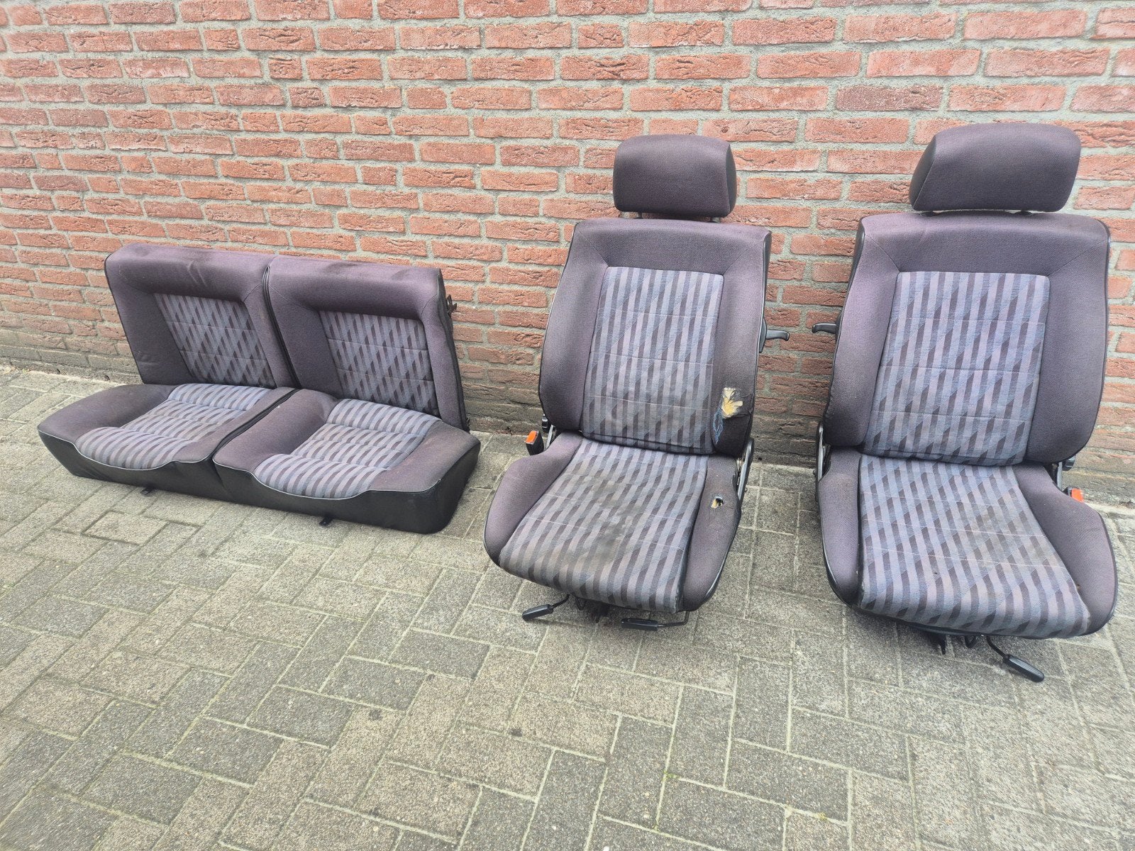 VW Golf Cabrio MK1 Voorstoelen en Achterbank, Ophalen, Gebruikt, Volkswagen