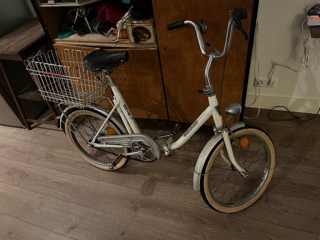 Kleine vouwfiets te koop, Gebruikt, Minder dan 14 inch, Velgrem, Totaal opvouwbaar