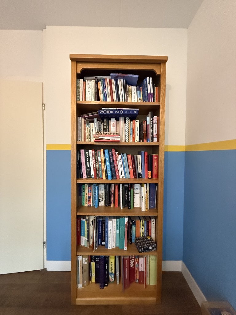 Mooie boekenkast van hout, Ophalen, Gebruikt, 200 cm of meer, Klassiek