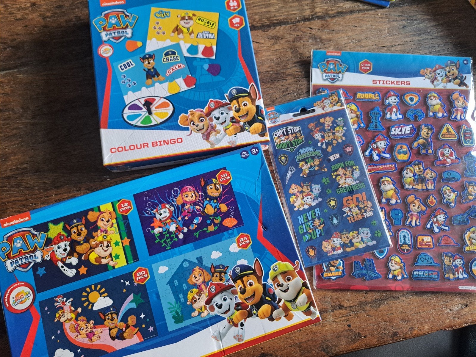 Paw patrol pakket, Ophalen of Verzenden, 10 tot 50 stukjes, Zo goed als nieuw, 2 tot 4 jaar