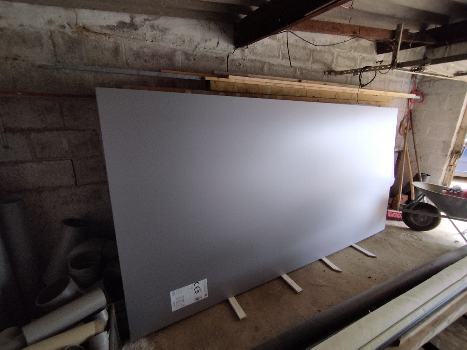 Trespa Meteon 2 platen aluminium grijs 3050x1530x8mm, Ophalen, Overige materialen, Minder dan 20 mm, Nieuw