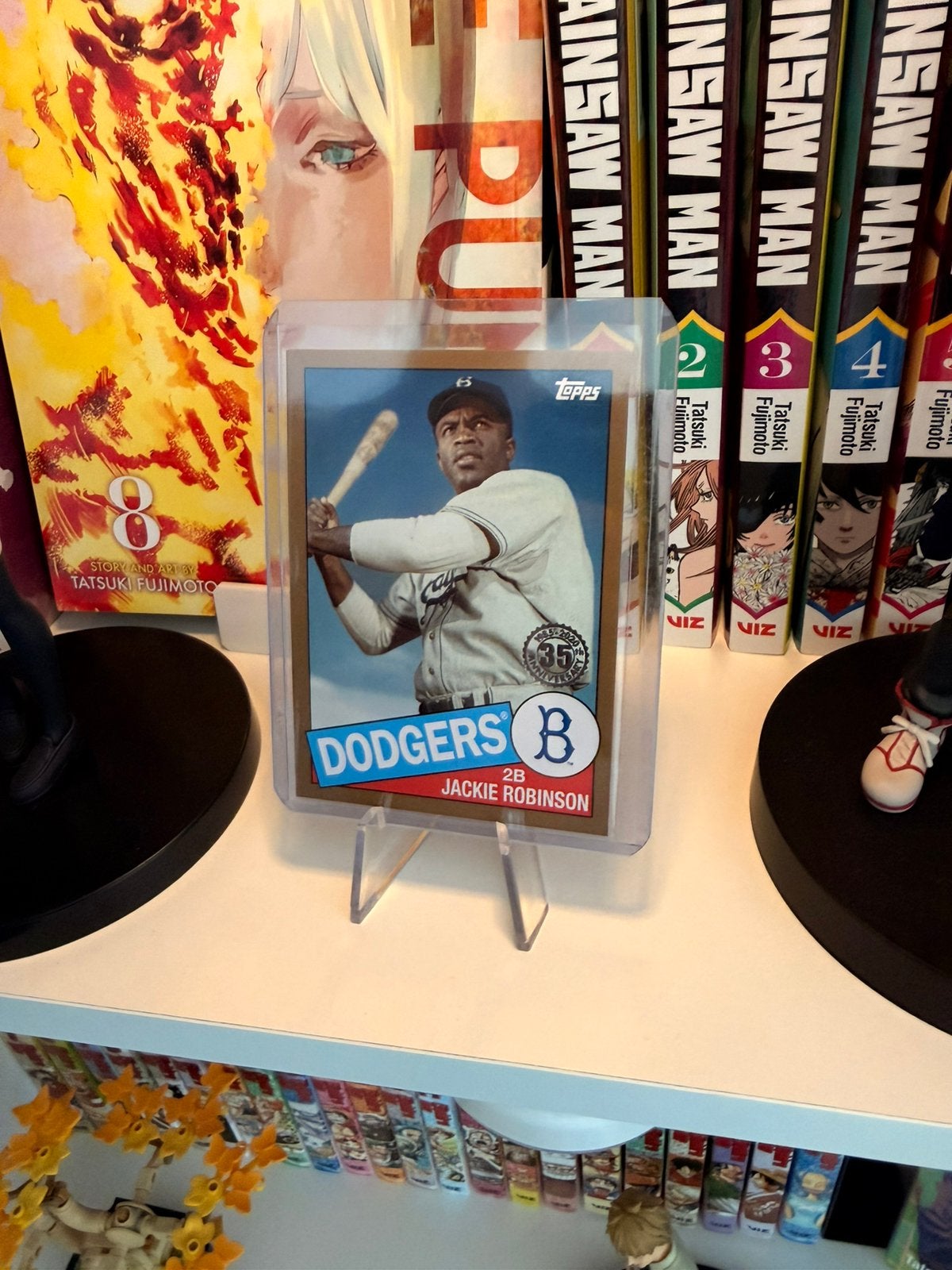 MLB - Jackie robinson 18/50 speciale kaart, Verzenden, Zo goed als nieuw