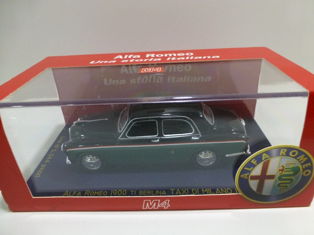 M4 Alfa Romeo 1900 TI Berlina taxi Milaan, Ophalen of Verzenden, Zo goed als nieuw, Auto, Overige merken