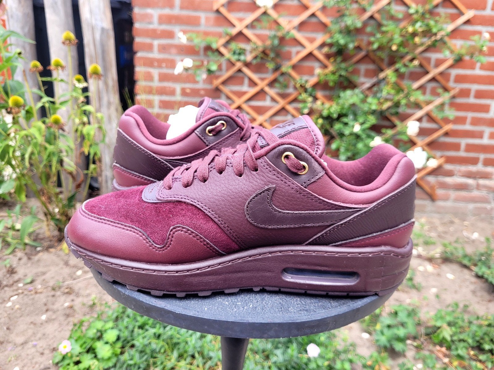 Nike Air Max 1 Premium "Burgundy Crush" maat 39 nieuw, ManolaSneakers@gmail.com, 5151AS, Overige kleuren, Nike