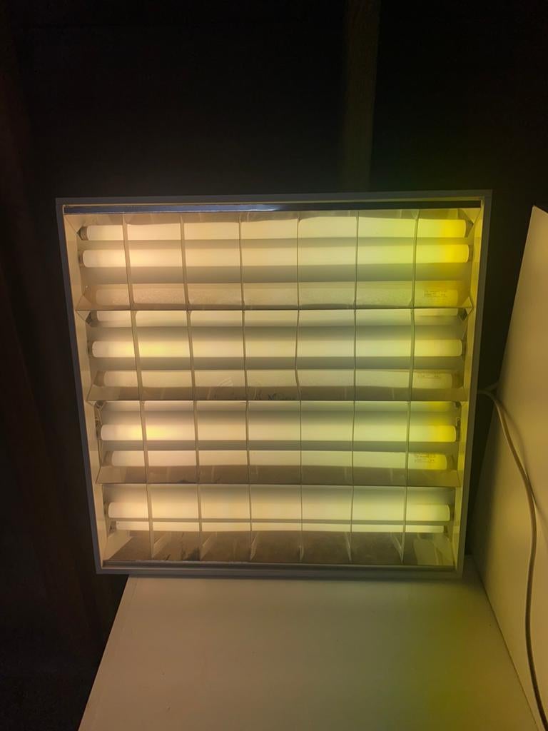 Plafond lam 60-60, Ophalen of Verzenden, Zo goed als nieuw